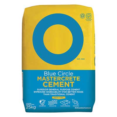 25kg Mastercrete Cement