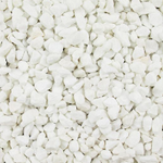 White Marble Gravel Polar White 10mm Bulk Bag (850kg)