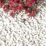 White Marble Gravel Polar White 20mm Bulk Bag (850kg)